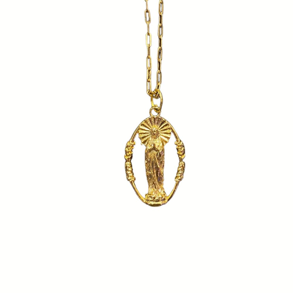 Esprit talisman Collier Maria - Plaqué or