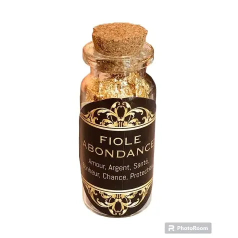 FIOLE D'ABONDANCE Amour, Argent, Santé, Bonheur, Chance